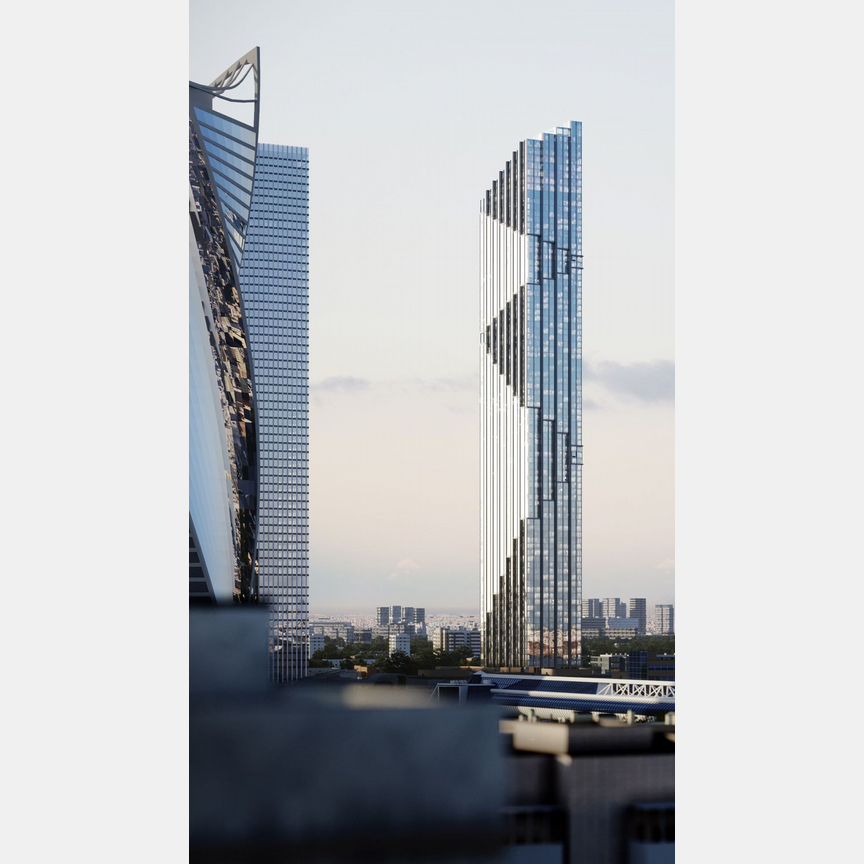 2-к. квартира, 99,4 м², 15/85 эт.