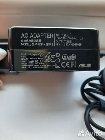 Блок питания для ноутбука Asus 19v