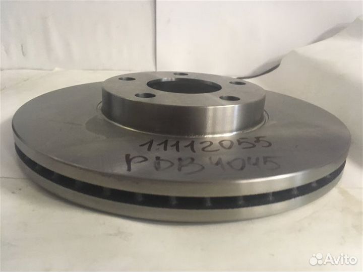 Диск тормозной передний вентилируемый Volkswagen