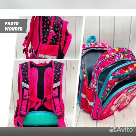 Рюкзак школьный новый 3 в 1