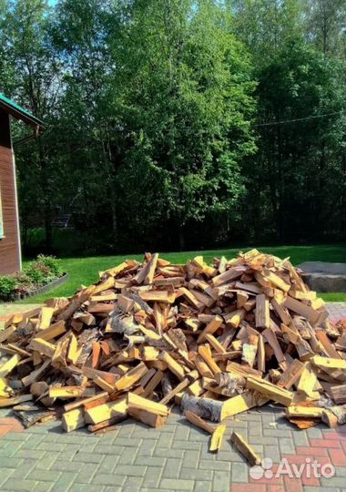Дрова качественные от 1 куба любых пород древесины
