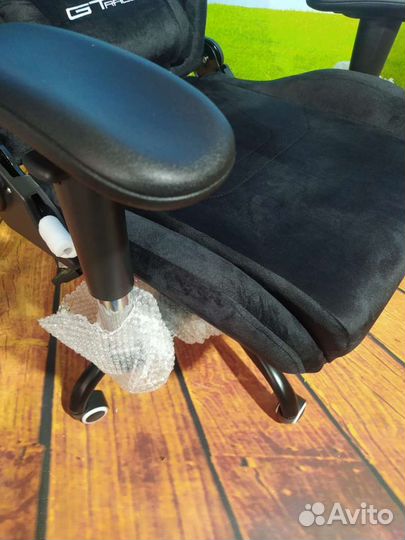 Игровое кресло Black velour new