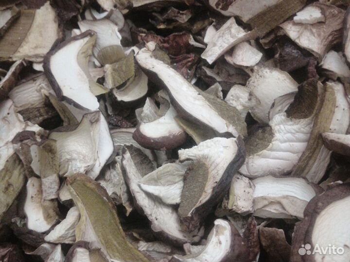 Грибы белые сушеные