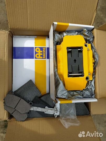 Суппорта 4х поршневые 4pot ap racing