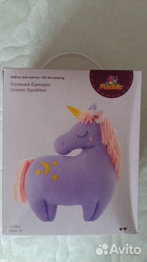 Рукоделие набор для шитья Сплюшка Единорог