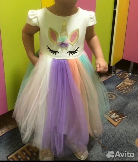Платье для девочки 92