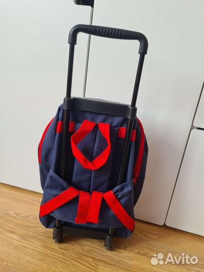 Рюкзак детский на колесах Тачки