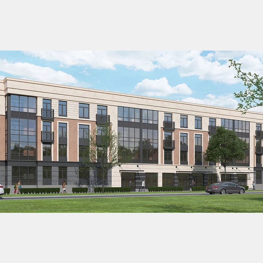 1-к. квартира, 33,6 м², 1/4 эт.