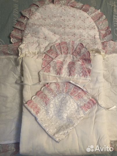 Конверт на выписку летний