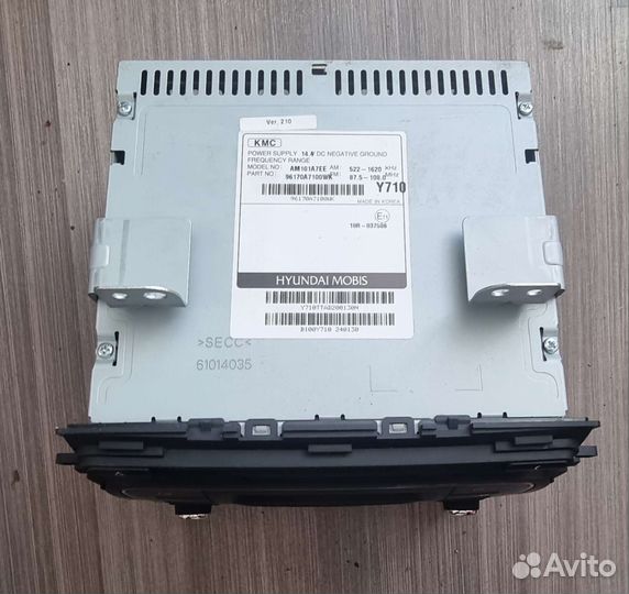 Магнитола Kia Cerato 3