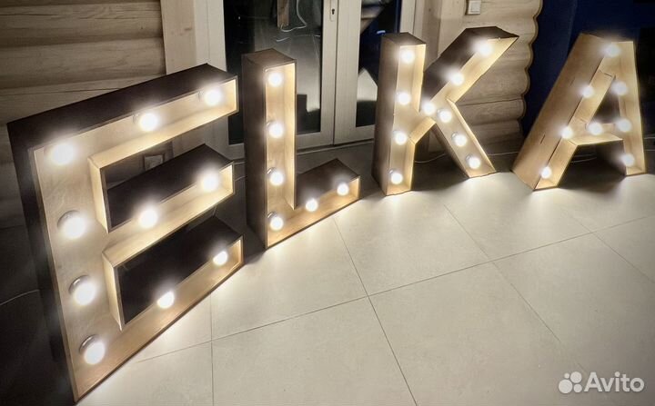 Свадебная монограмма / декор из дерева / таблички