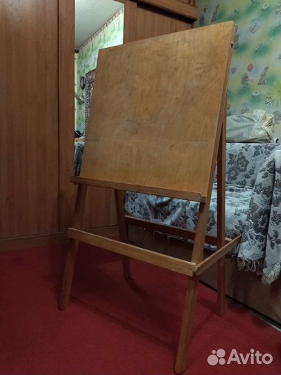 Мольберт хлопушка напольный