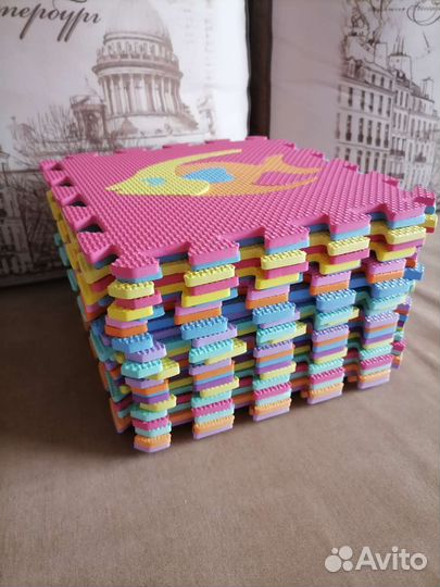 Детский коврик пазл