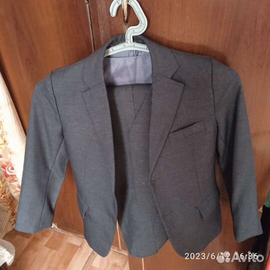 Школьный костюм для мальчика 128