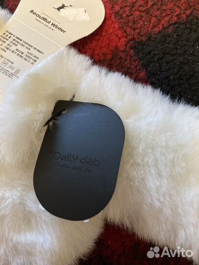 Зимняя повязка на голову женская Швеция