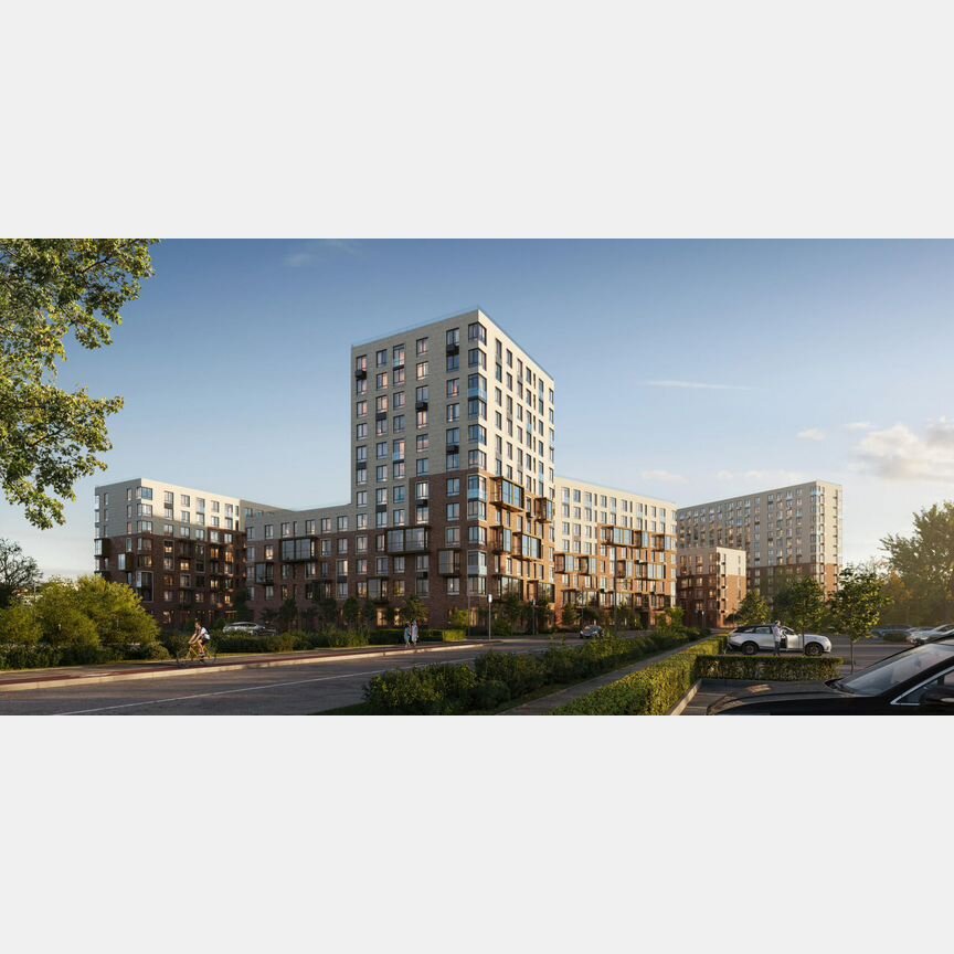 1-к. квартира, 35,8 м², 2/12 эт.