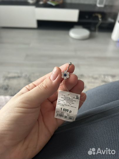 Пирсинг в пупок серебро