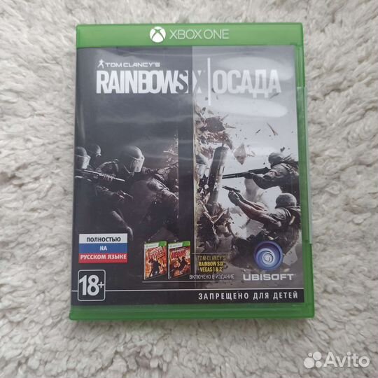 Диск Rainbow Six Siege xbox One. Обмен/продажа