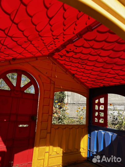 Детский домик для дачи пластиковый