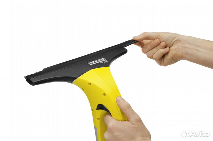 Стеклоочиститель Karcher WV50 Plus, желтый, 1.633