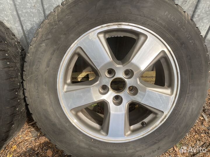 Комплект колес r17 на Honda Pilot