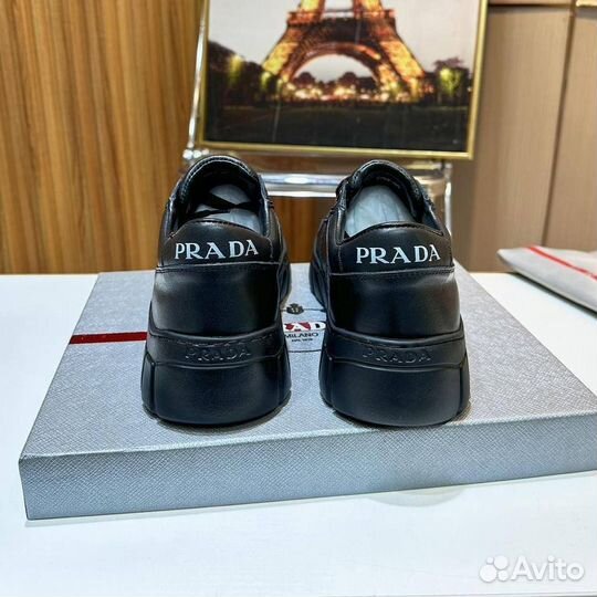 Кроссовки мужские кожаные Prada 39-45