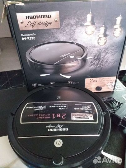 Робот пылесос redmond rv-r290