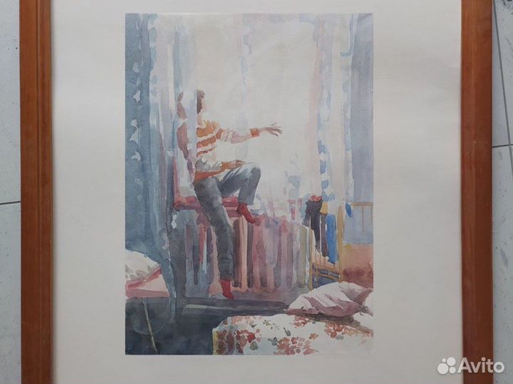 Картина акварель