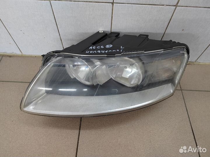 Фара передняя L галоген Audi A6 C6 4F0941003C