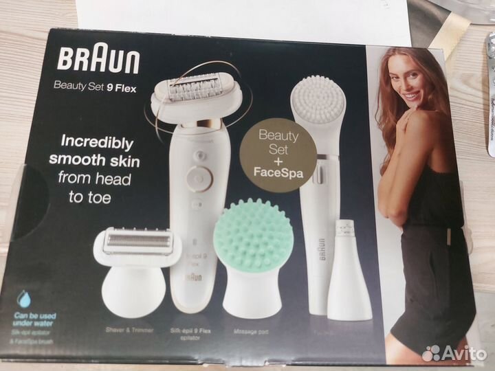 Эпилятор Braun Silk-epil 9 Flex, новый