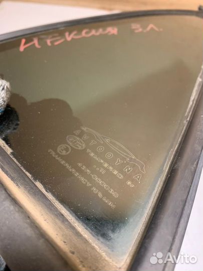 Форточка двери задняя левая Daewoo Nexia 2011