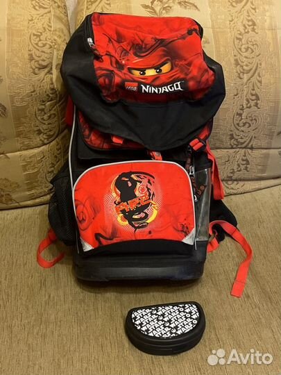Рюкзак школьный Lego Ninjago с сумкой для обуви