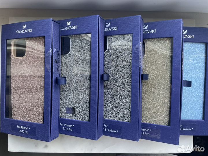 Чехол Swarovski для iPhone 12 Pro Max