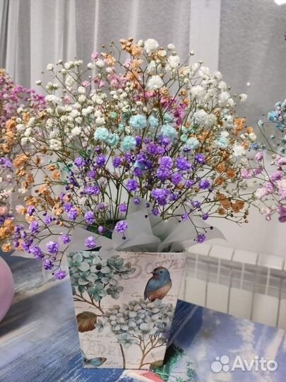 Гипсофила букеты,подарок учителю