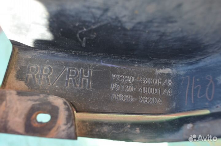 Lexus Rx 4 Брызговик задний правый