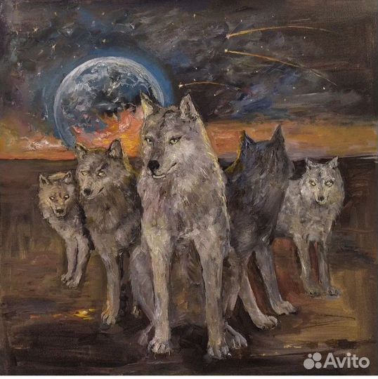 Картина маслом на холсте