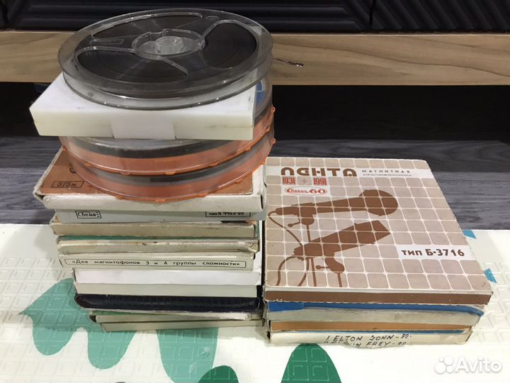 Магнитная лента. Катушки