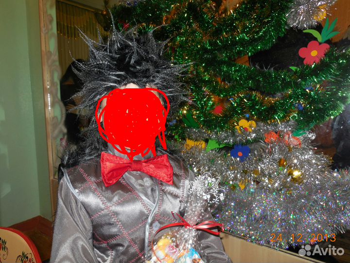 Новогодний костюм ежа