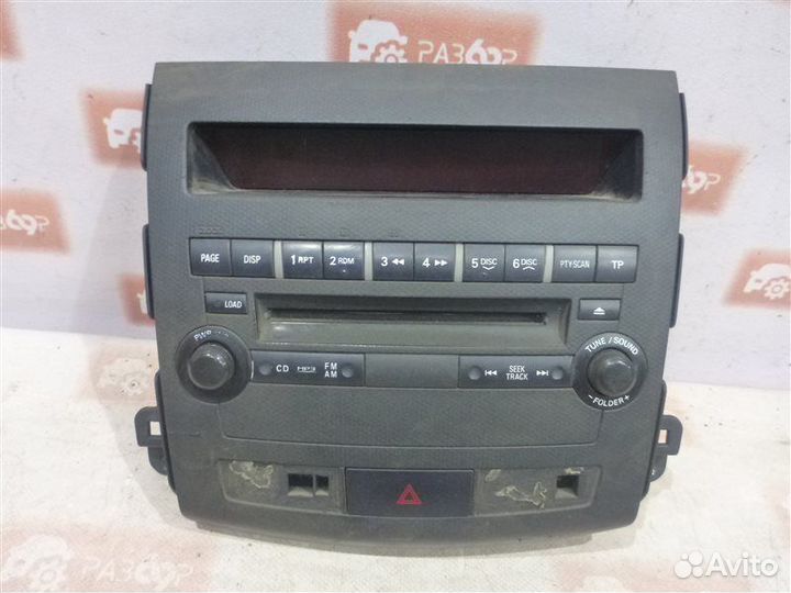 Магнитола Mitsubishi Outlander CW5W 6B31 2008