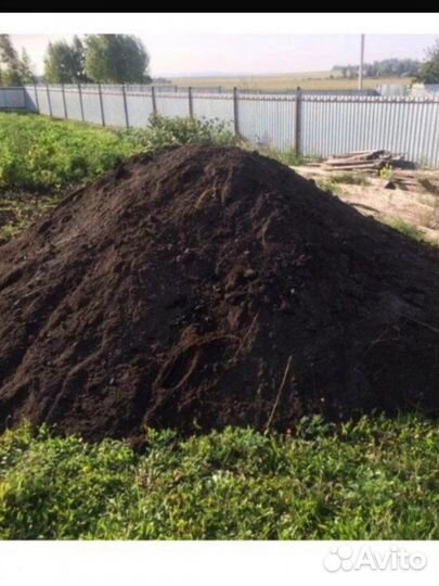 Удобрения в мешках, перегной чернозем