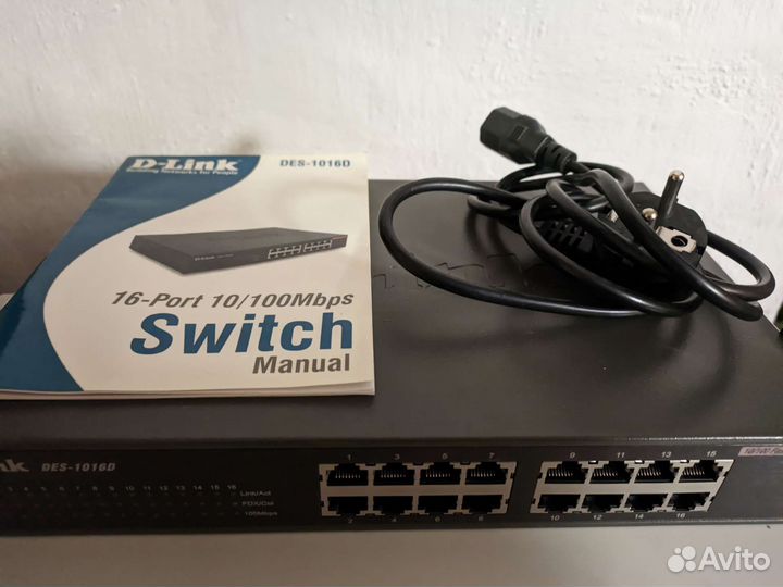Коммутатор, свитч D-Link DES-1016D 16 портов