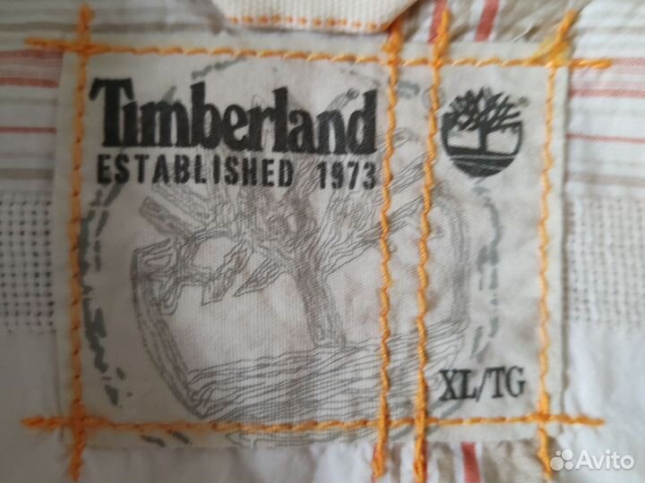 Рубашка сорочка новая Timberland оригинал XL