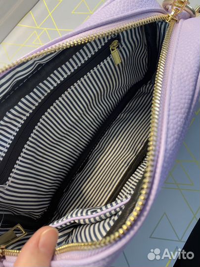 Сумка женская экокожа новая через плечо с брелком