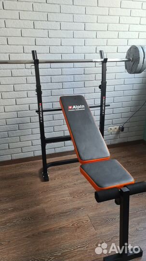 Скамья для жима со стойками