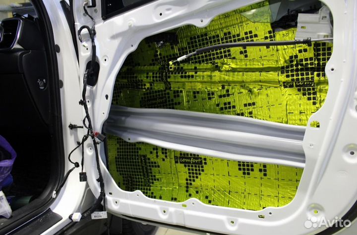 Шумоизоляция дверей