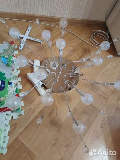 Люстра потолочная бу