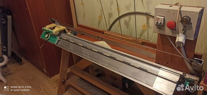 Вязальная машина двухфонтурная