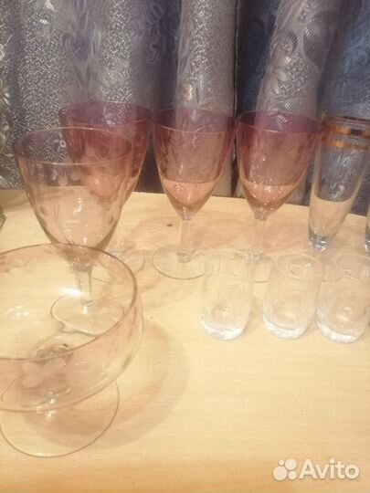 Фужеры бокалы