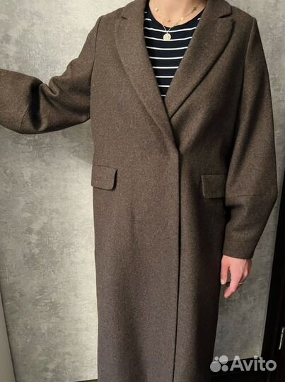 Пальто длинное демисезонное