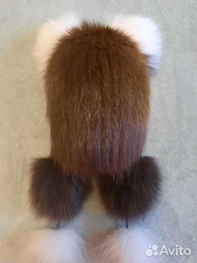 Шапка меховая для девочки